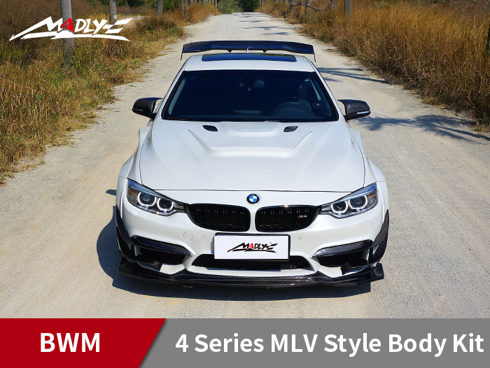 2014-2016 BMW 4 Series MLV Style Body Kit Front Bumper