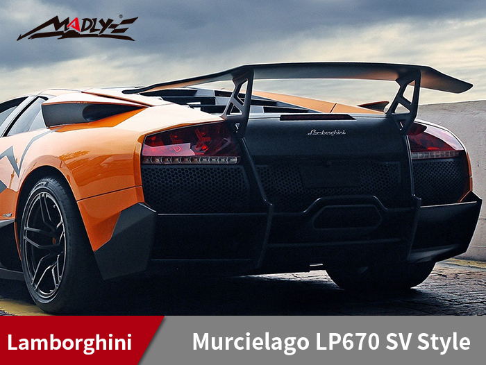 2010 Lamborghini Murcielago LP670 SV Style Trunk&Wing
