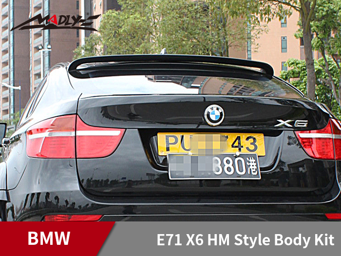 2008-2014 BMW E71 X6 HM Style Roof Wing