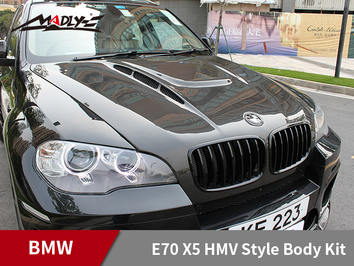 2008-2014 BMW E70 X5 HMV Style Hood Bonnet