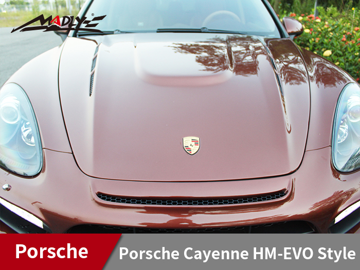 2011-2014 Porsche Cayenne HM-EVO Style Hood Bonnet